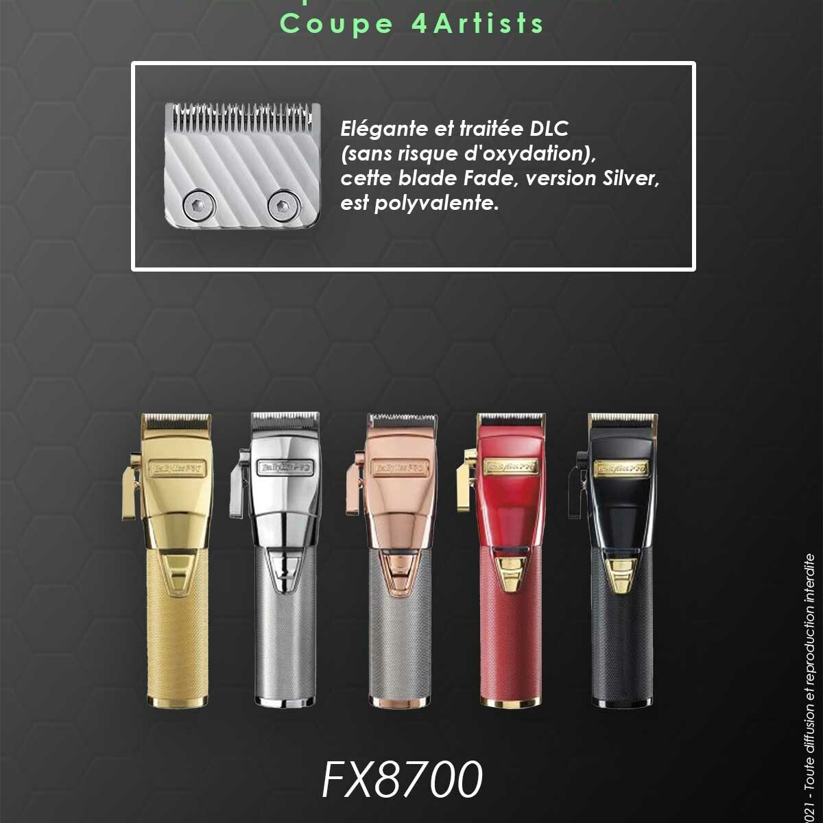 Original-Babylisspro-Silver-Blade-Pour-Tondeuse-de-Coupe-4Artists