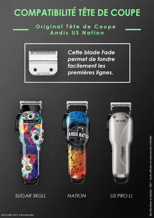 Original-Tête-de-Coupe-Andis-US-Nation