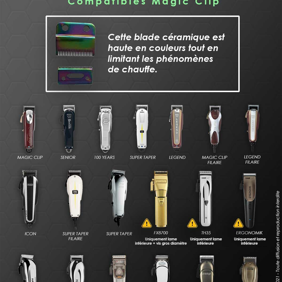 Rainbow-Color-Blades-Compatibles-Magic-Clip