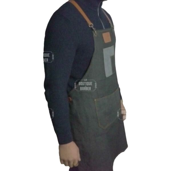 Tablier Coiffeur/Barber Effet Jean – Image 2