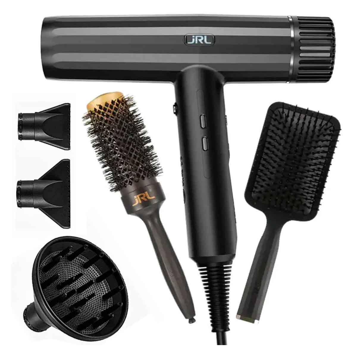 Sèche-cheveux JRL Forte Pro + 2 Brosses